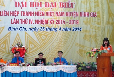 Đại hội điểm Hội LHTN Việt Nam cấp huyện 